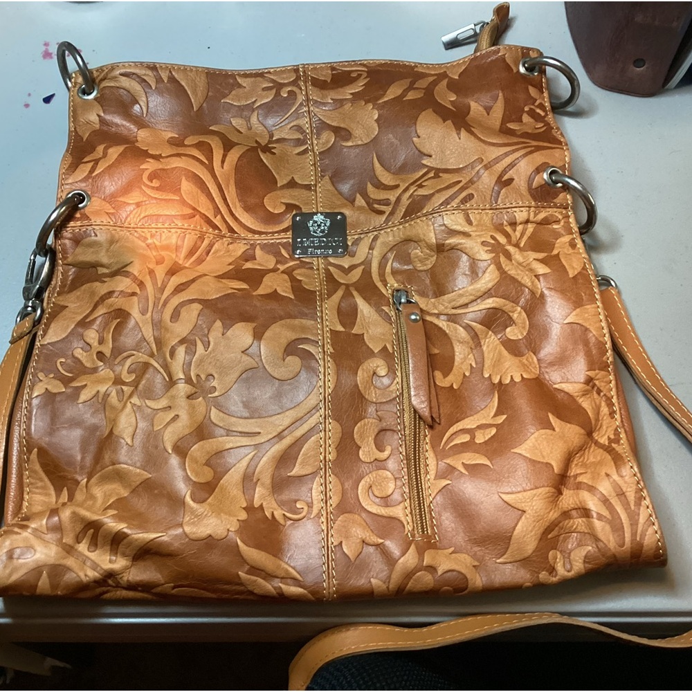 Fine Italian leather purchased in Florence, Italy